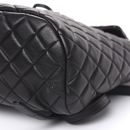 Chanel Calfskin Quilted Small Urban Spirit Backpack Black 9 of 11
