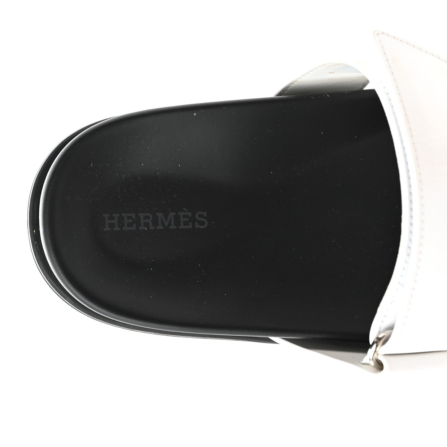 Calfskin Womens Chypre Sandals 41 White
