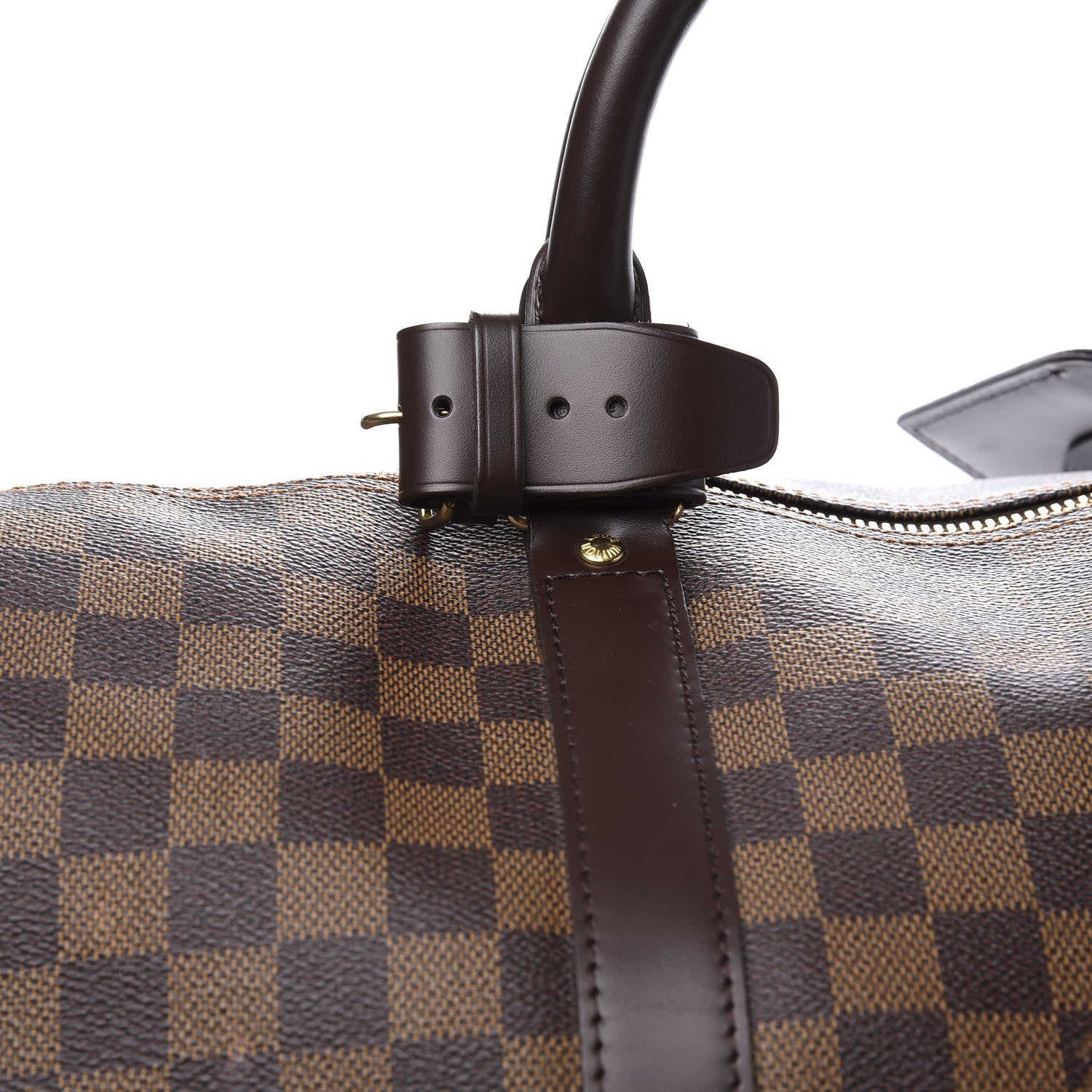 Louis Vuitton Damier Ebene Keepall Bandouliere 55 10 of 11