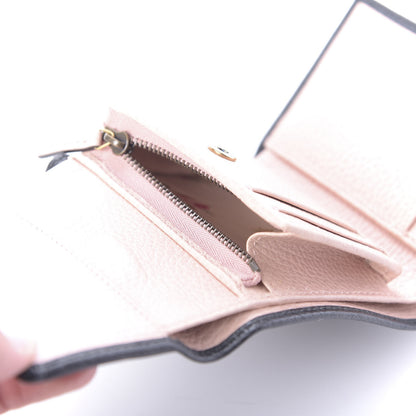 Gucci Calfskin GG Marmont Bow Wallet Black 10 of 12