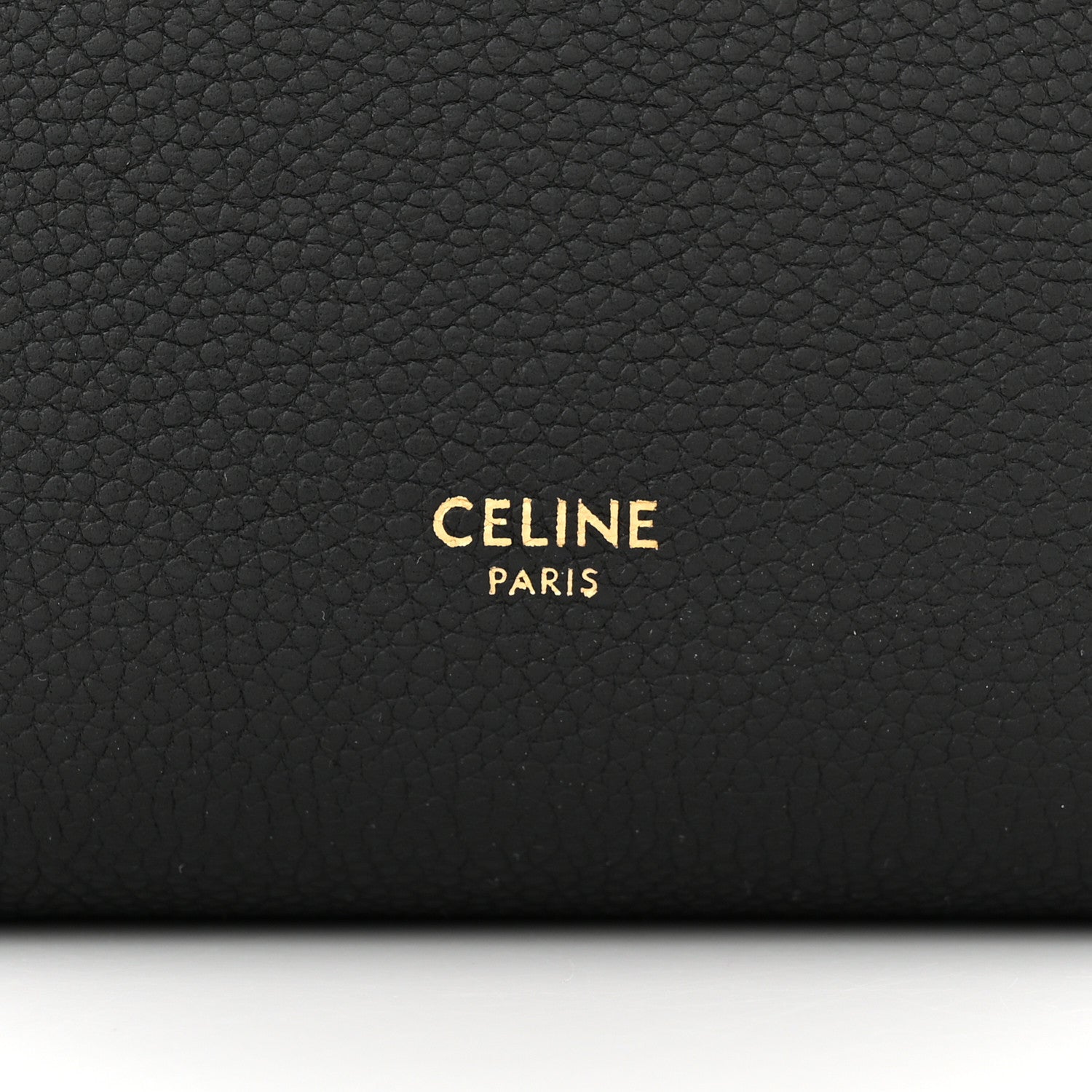 Celine Soft Grained Calfskin Small Sangle Bucket Bag Black 6 of 9