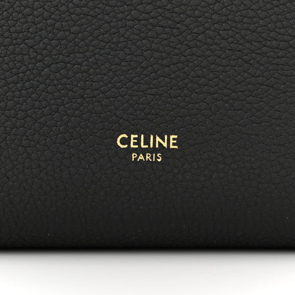 Celine Soft Grained Calfskin Small Sangle Bucket Bag Black 6 of 9