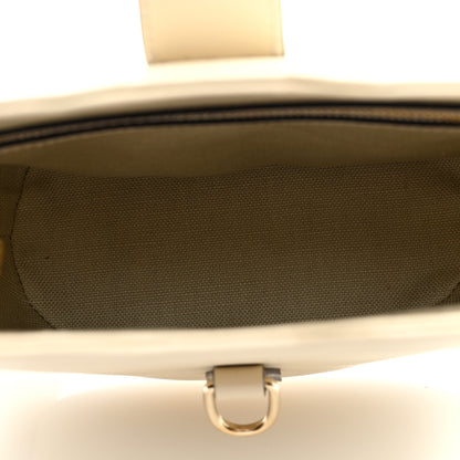 Gucci Tritone Calfskin Web Mini Ophidia Bucket Bag Ivory 5 of 9