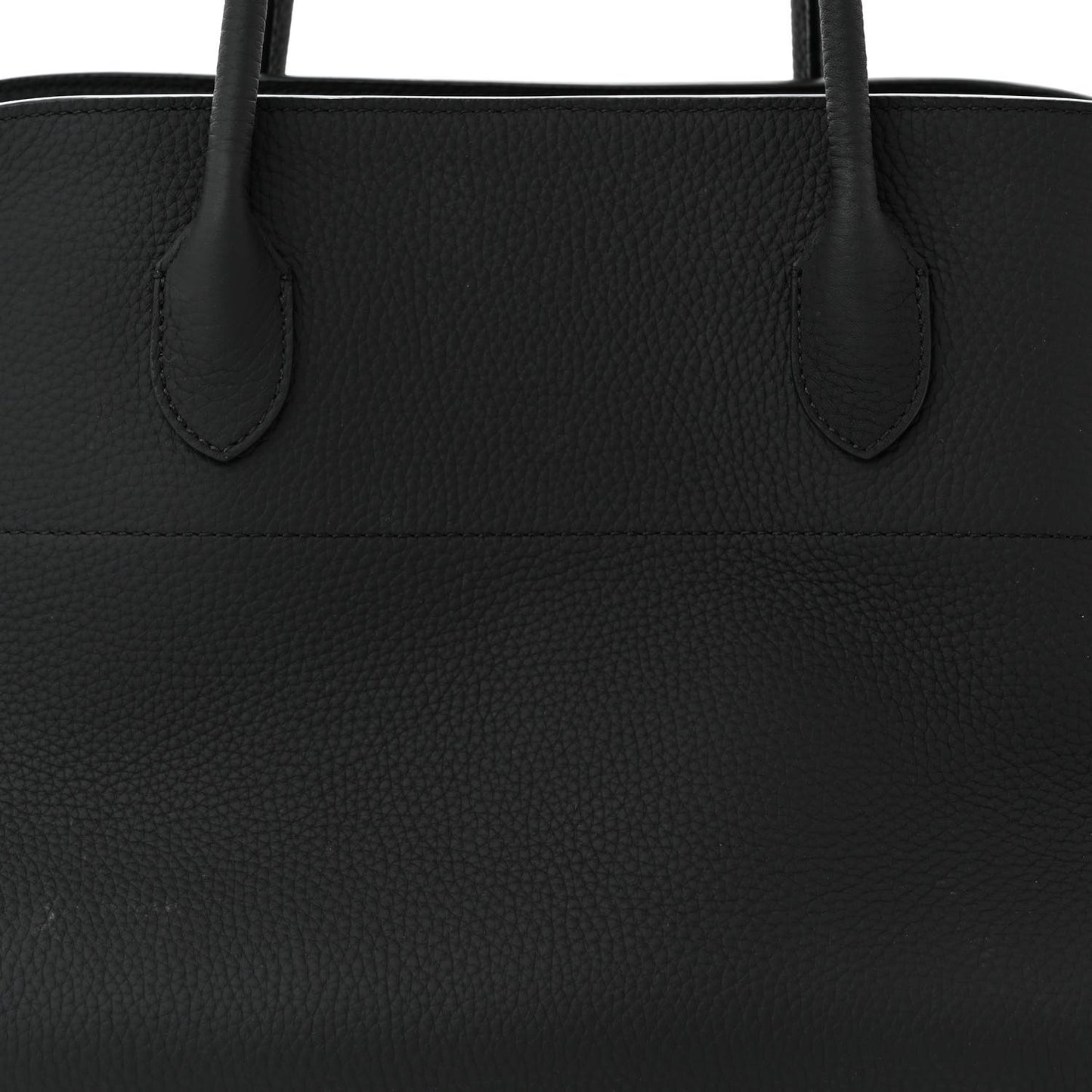 Grained Calfskin EW Margaux Black