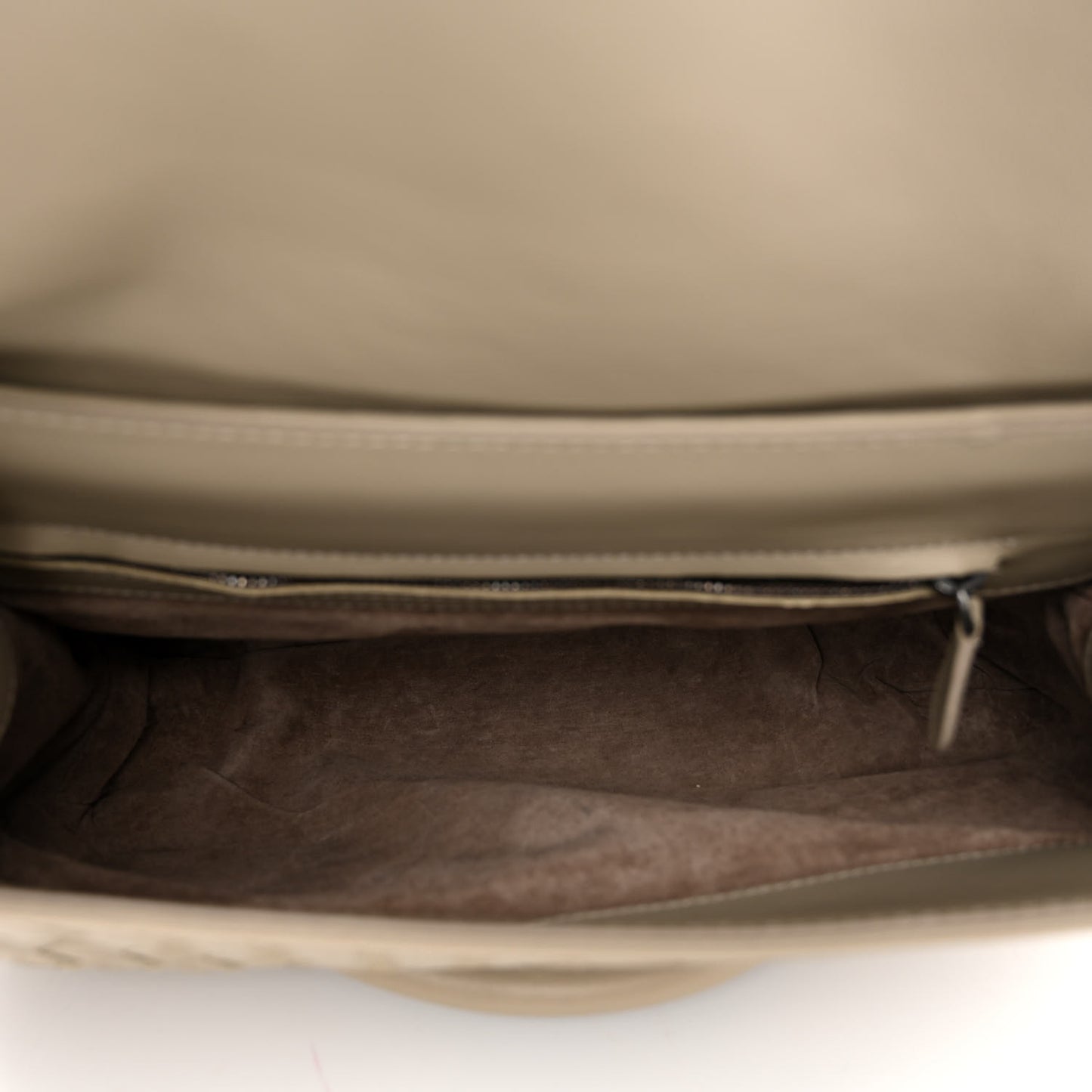 Nappa Intrecciato Rialto Shoulder Bag Nude