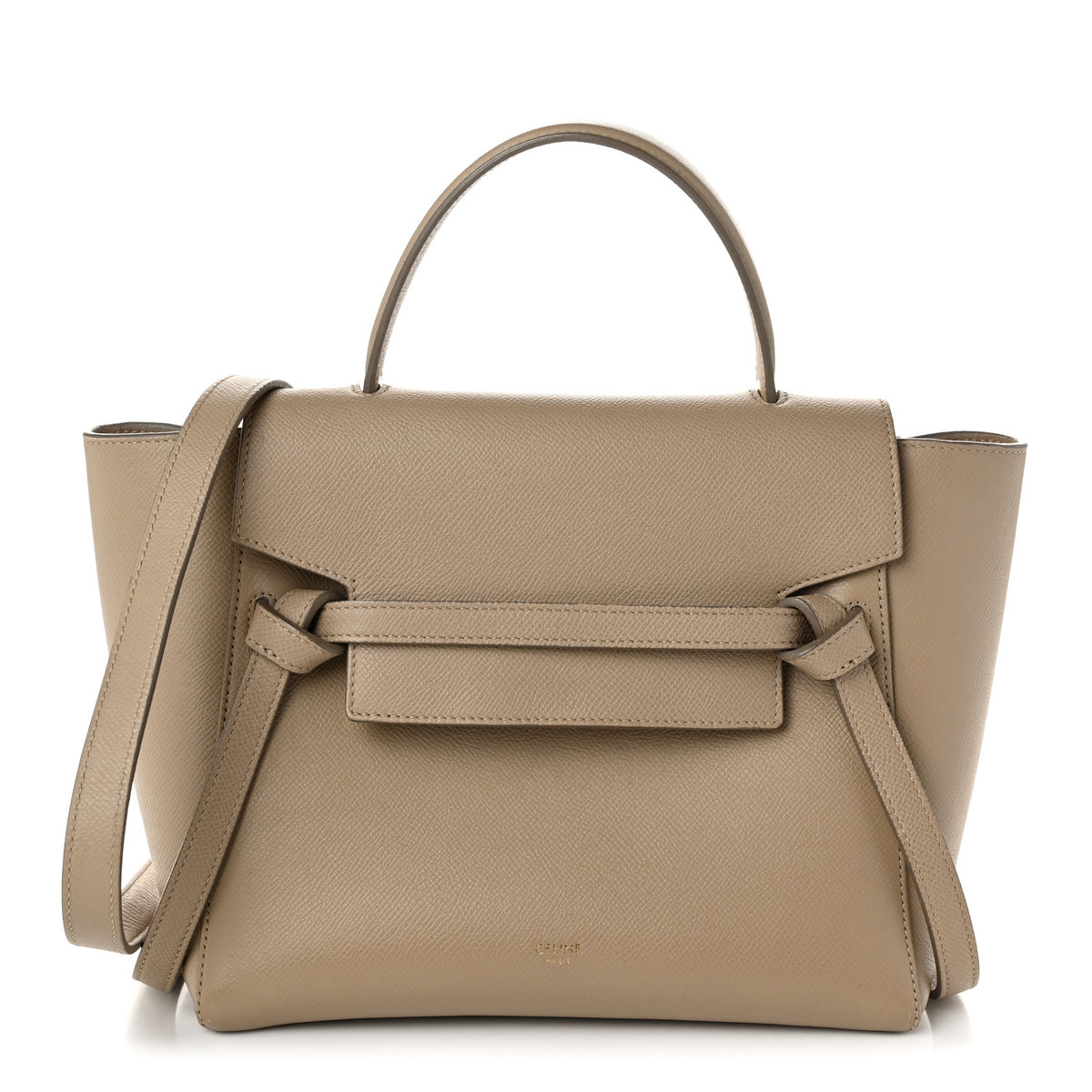 Celine Baby Grained Calfskin Micro Belt Bag Light Taupe 1 of 13