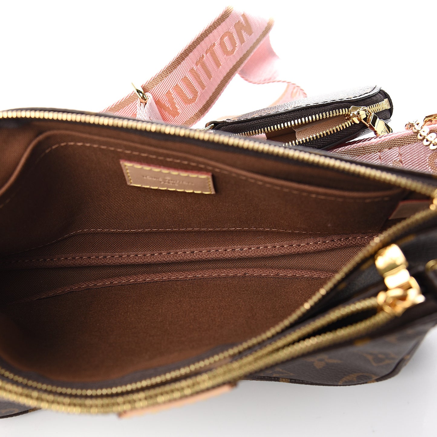 Monogram Multi Pochette Accessories Rose Clair