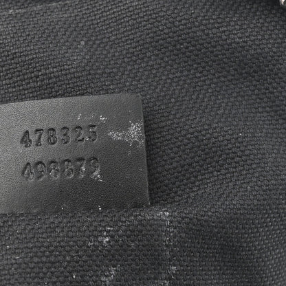Gucci GG Supreme Monogram Web Belt Bag Black Grey 13 of 21