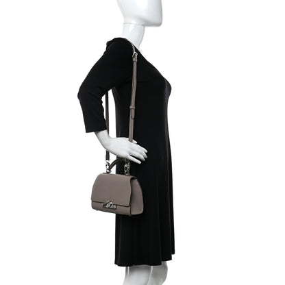 Moynat Taurillon Blush Rejane BB Tourterelle 2 of 9