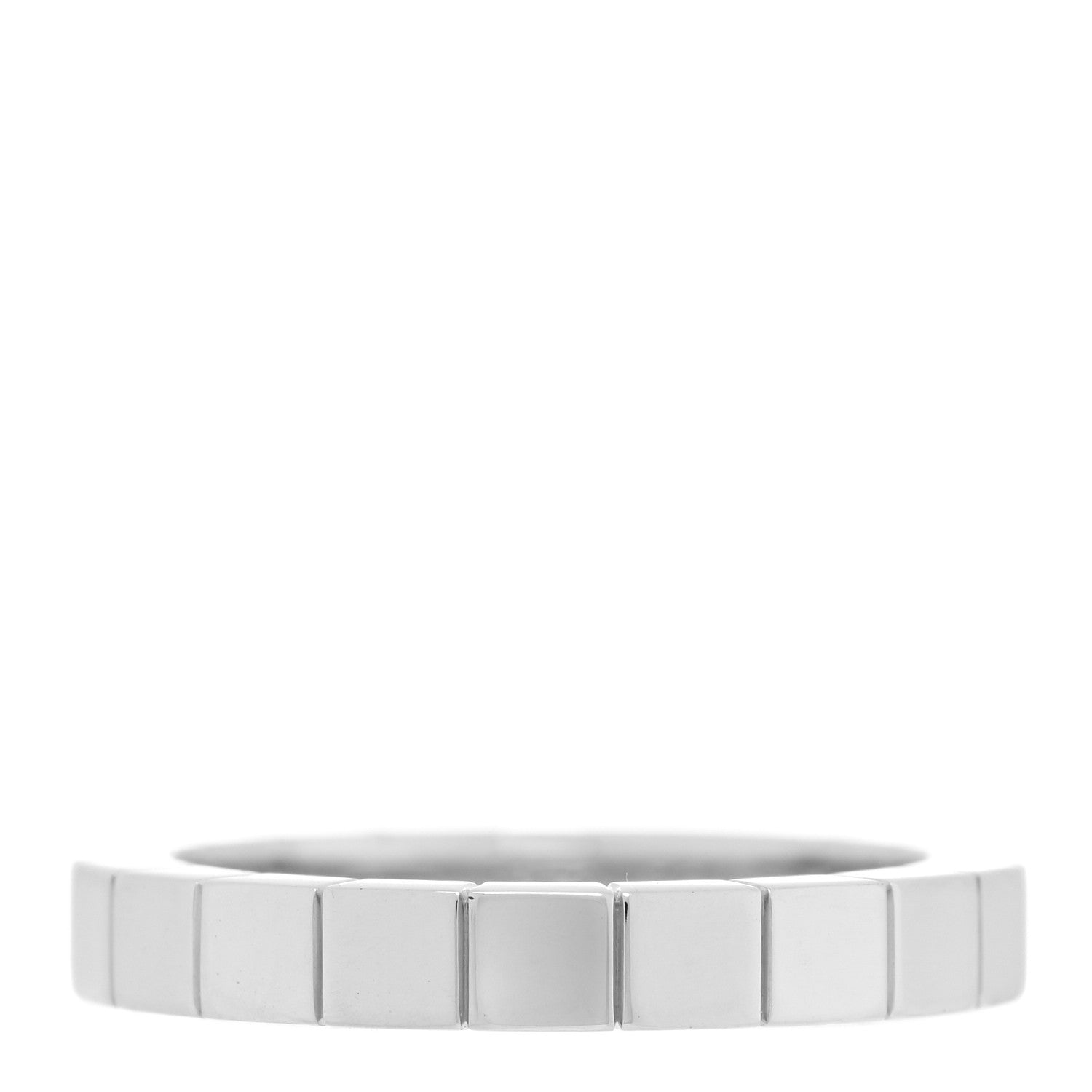 Cartier 18K White Gold Lanieres Ring 50 5.25 3 of 4