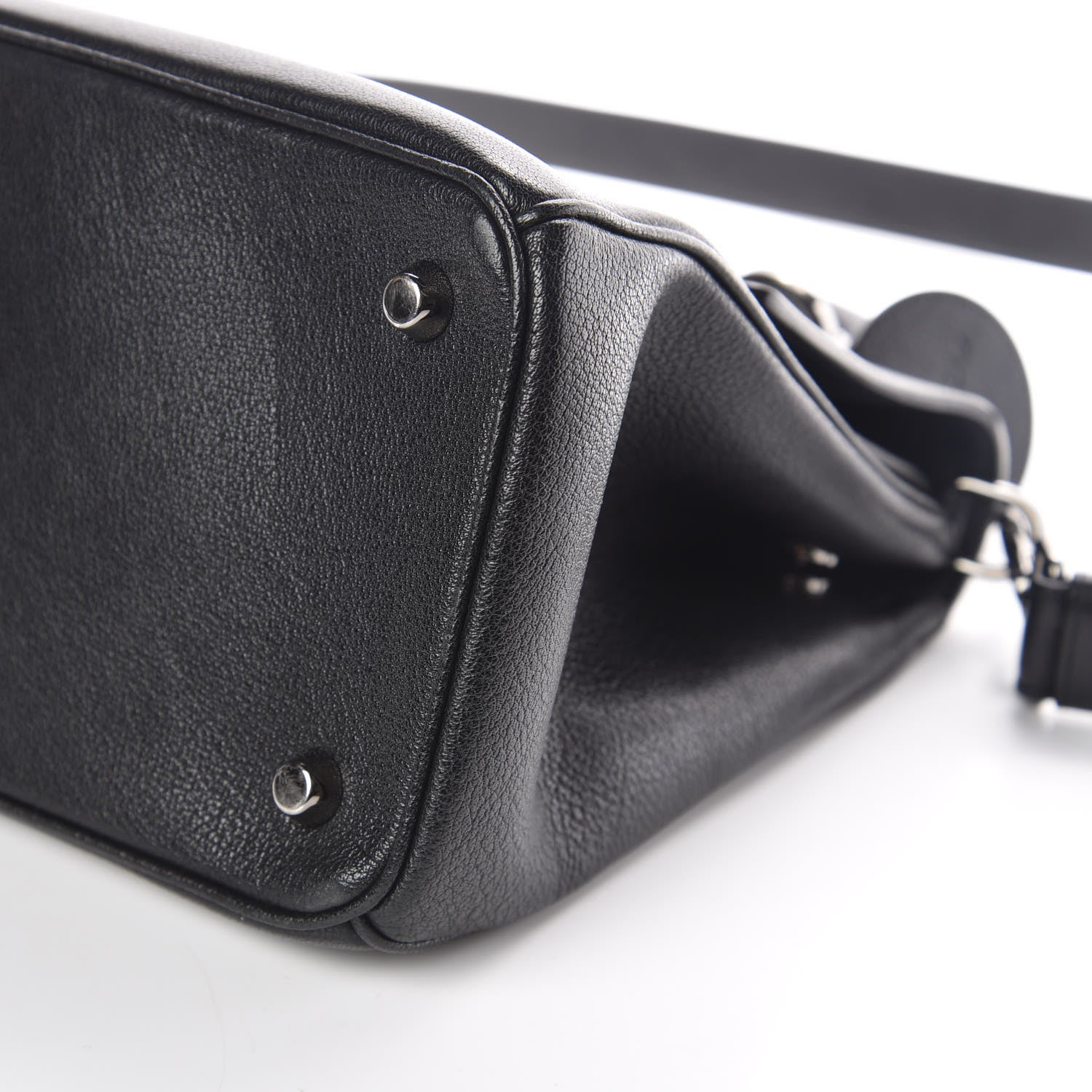 Christian Dior Grained Calfskin Medium Be Dior Flap Black 6 of 10