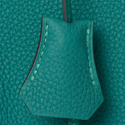 Hermes Togo Birkin 30 Malachite 22 of 28