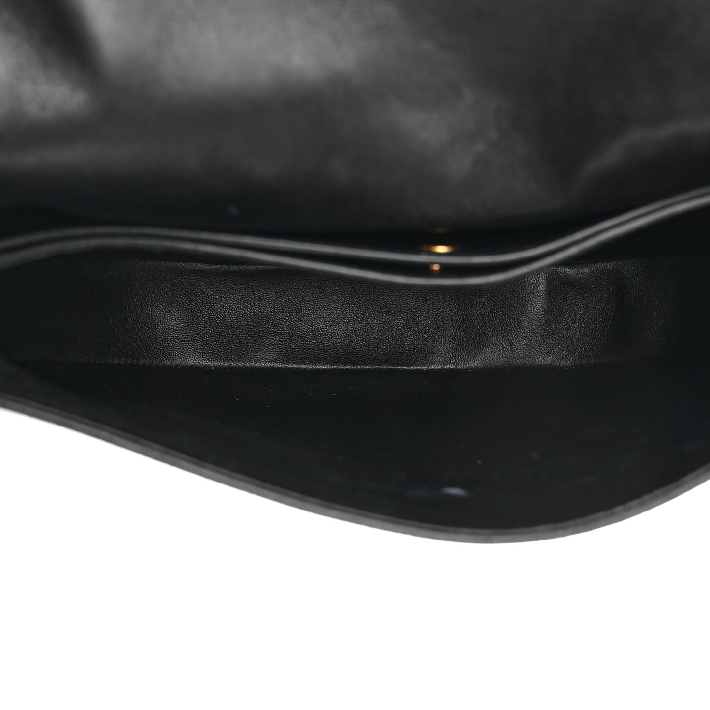 Grained Calfskin Medium Trotteur Black