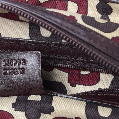 Gucci Guccissima Large Punch Tote Chocolate Brown 7 of 27