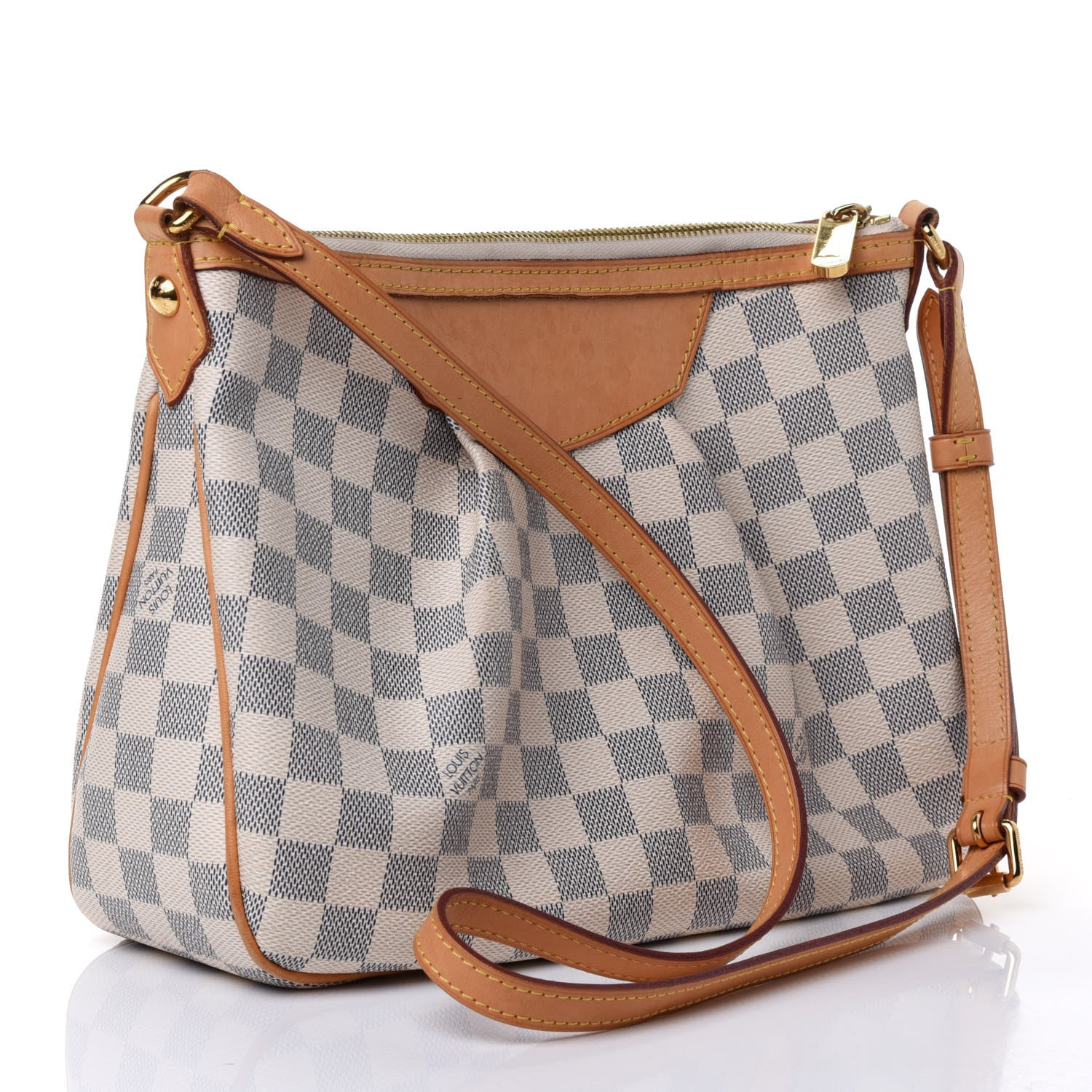 Louis Vuitton Damier Azur Siracusa PM 2 of 4