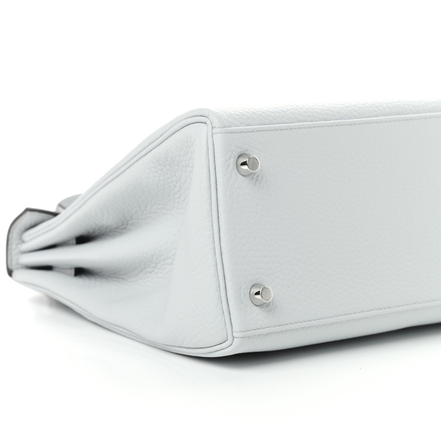 Hermes Togo Kelly Retourne 28 Bleu Pale 8 of 10