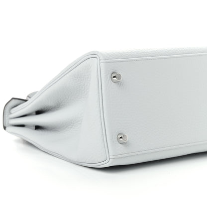 Hermes Togo Kelly Retourne 28 Bleu Pale 8 of 10