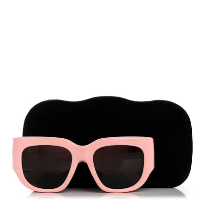 Gucci Marmont Monocolor 53mm Squared Sunglasses GG1545S Pink 8 of 8