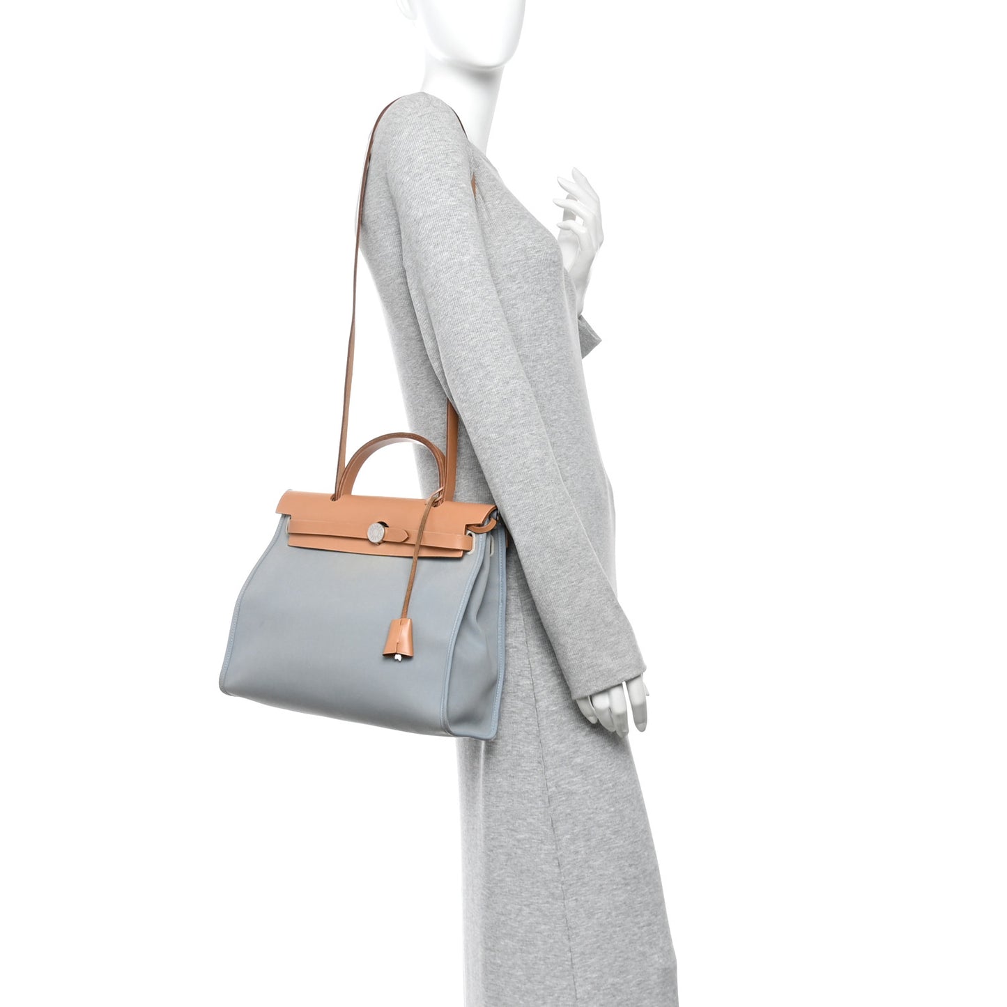 Military Toile Vache Hunter Herbag Zip PM 31 Bleu Lin