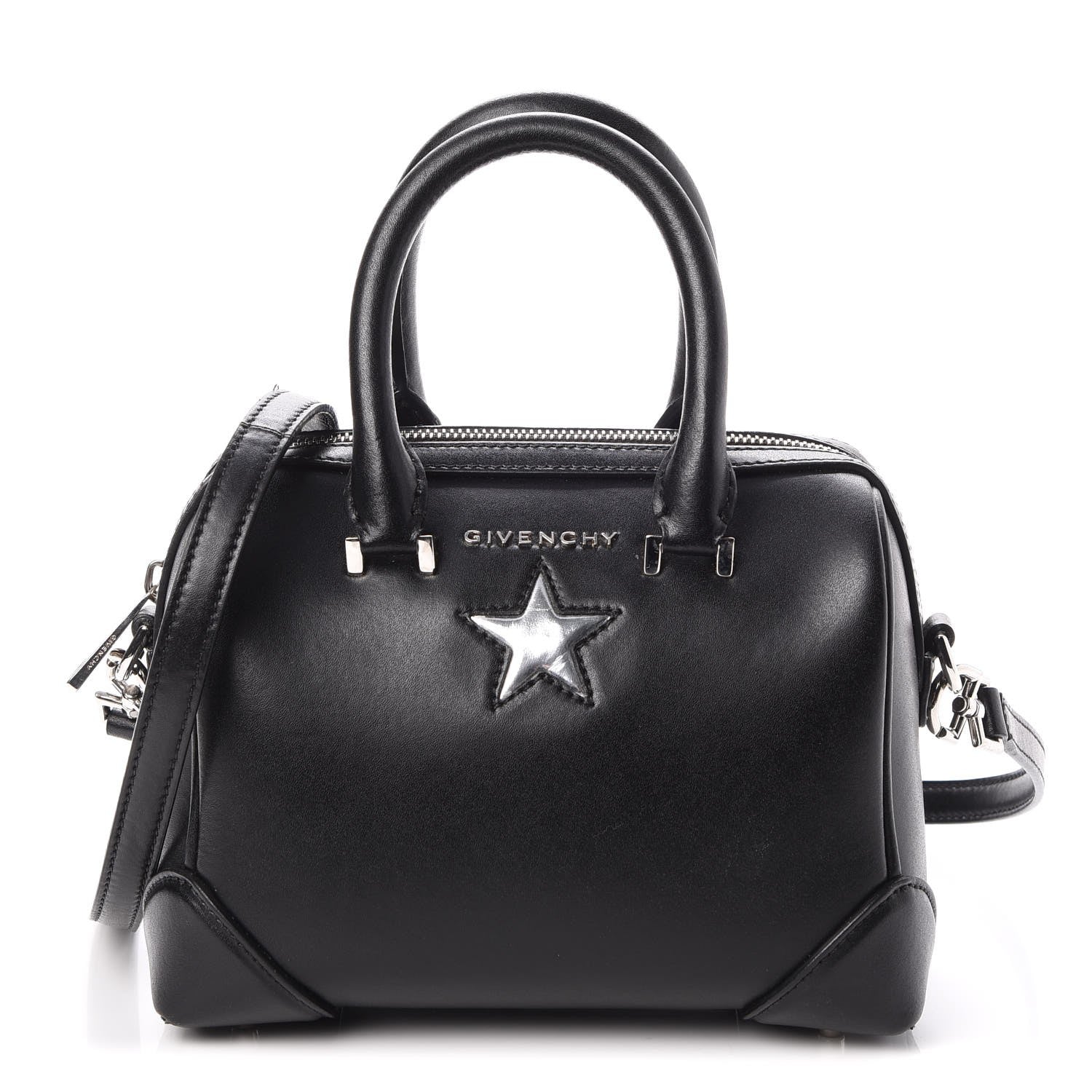 Givenchy Calfskin Star Micro Lucrezia Black Silver 1 of 8