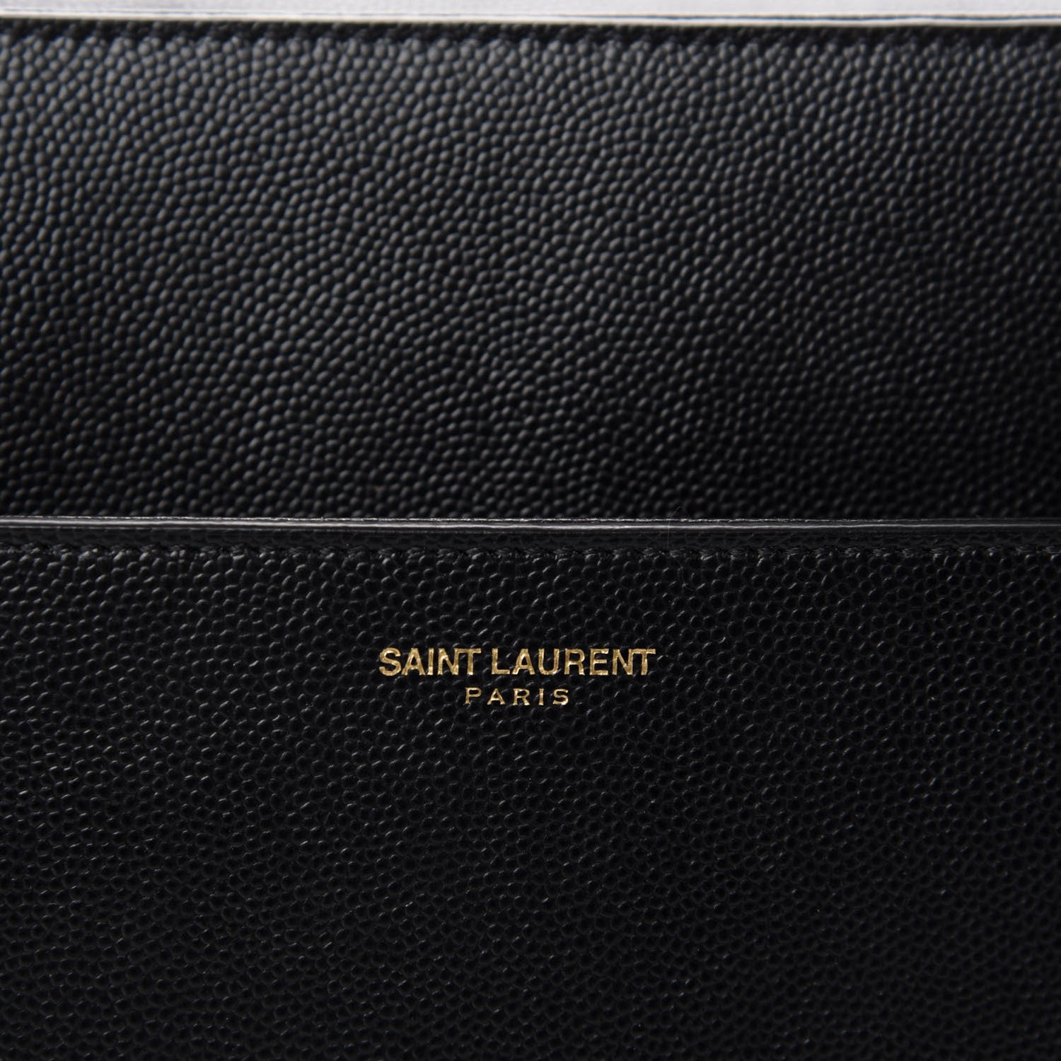 Saint Laurent Grain De Poudre Classic Flap Front Messenger Bag Black 10 of 12