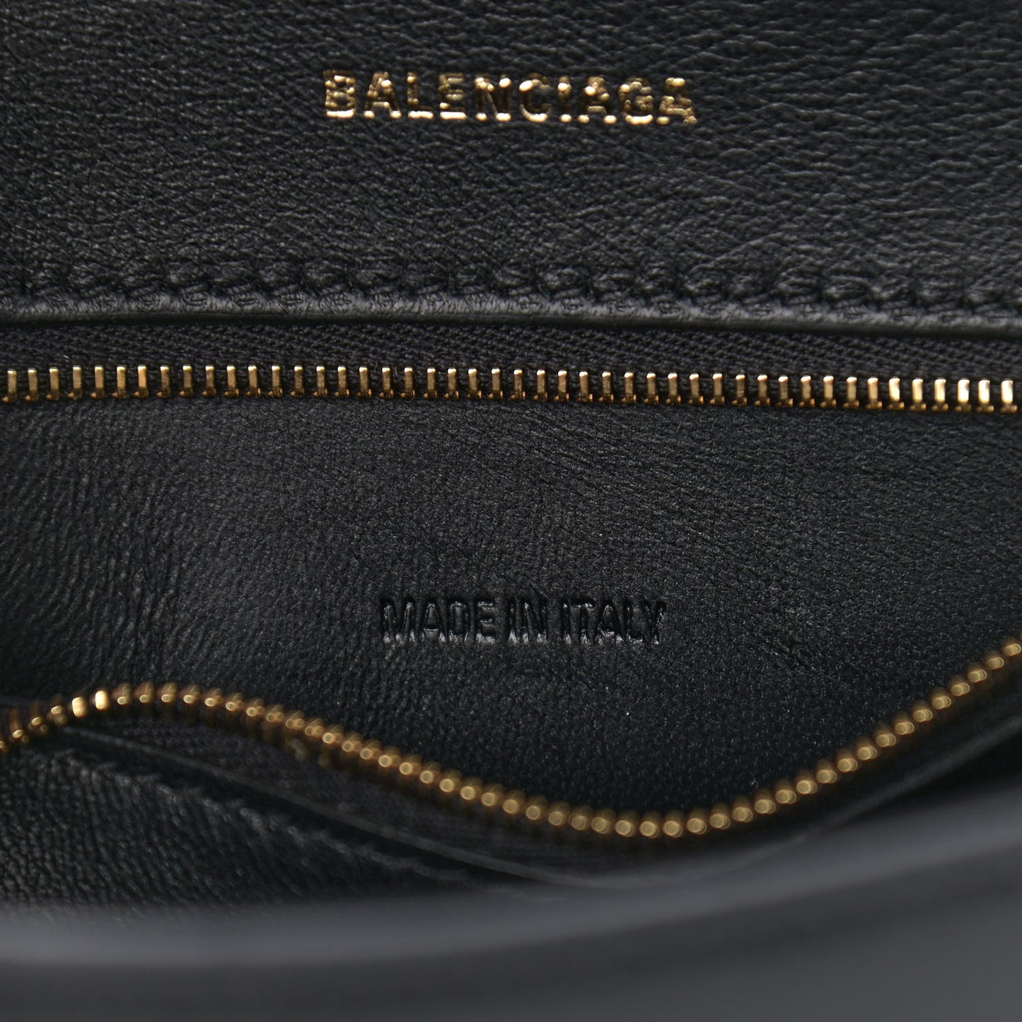 Shiny Box Calfskin Small Hourglass Top Handle Bag Black