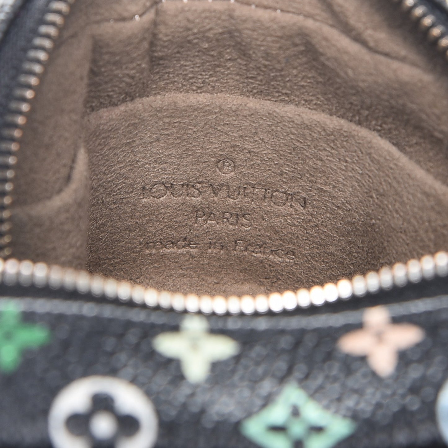 Monogram Multicolor Trousse Wapity Black
