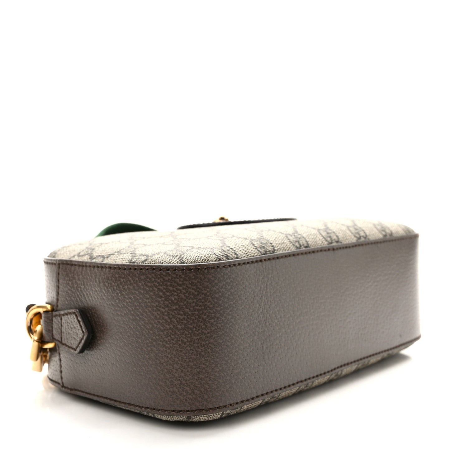 GG Supreme Monogram Web Neo Vintage Shoulder Bag Beige New Acero Crop