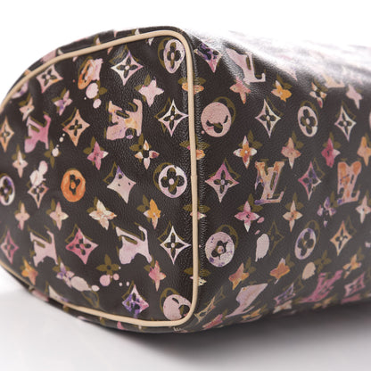 Louis Vuitton Watercolor Aquarelle Speedy 35 Brown 10 of 12