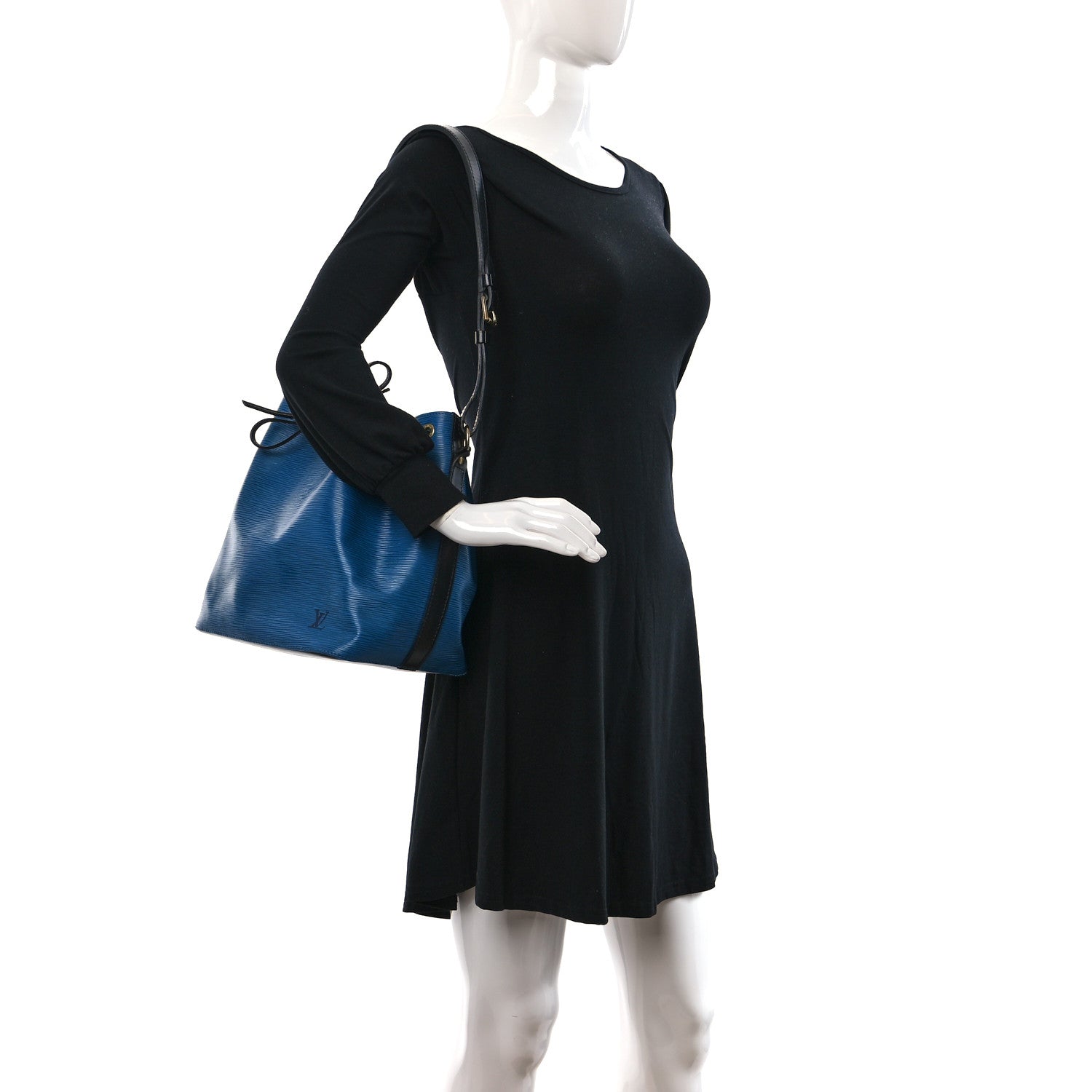 Louis Vuitton Epi Petit Bi-Color Noe Toledo Black 2 of 18