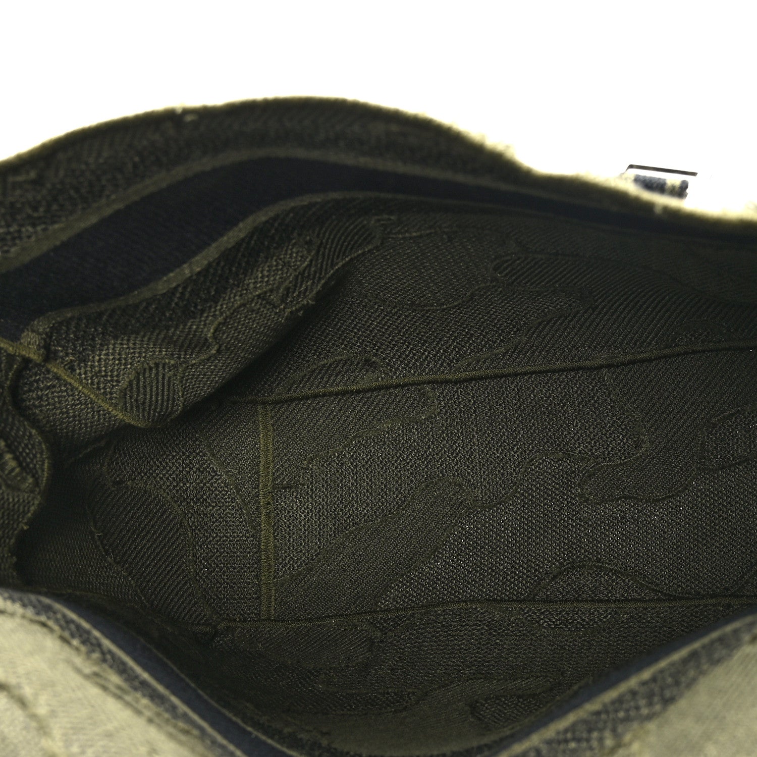 Christian Dior Canvas Embroidered Camouflage Diorcamp Messenger Green 5 of 10