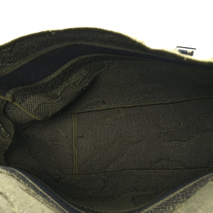 Christian Dior Canvas Embroidered Camouflage Diorcamp Messenger Green 5 of 10