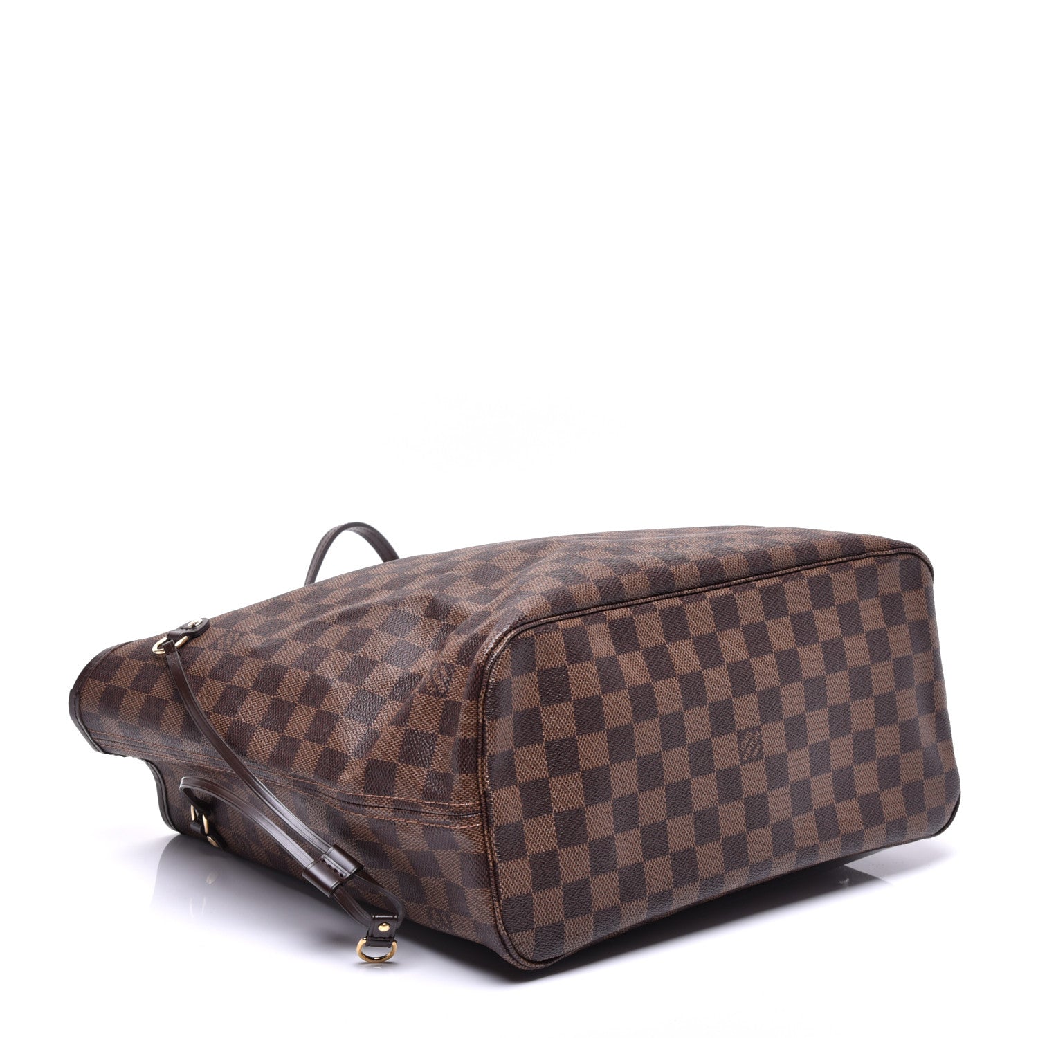 Louis Vuitton Damier Ebene Neo Neverfull MM Rose Ballerine 4 of 8