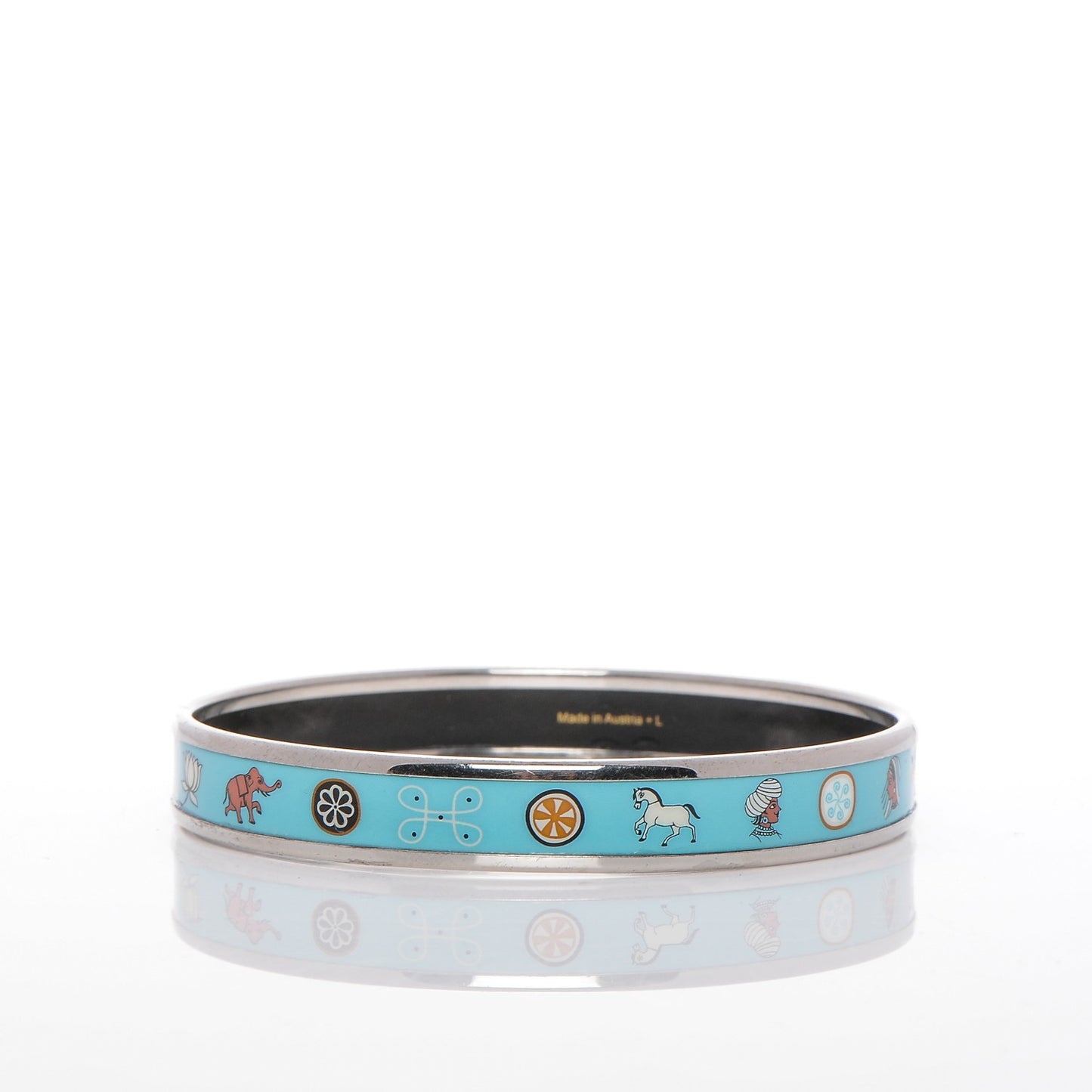 Enamel Printed Narrow Bracelet 70