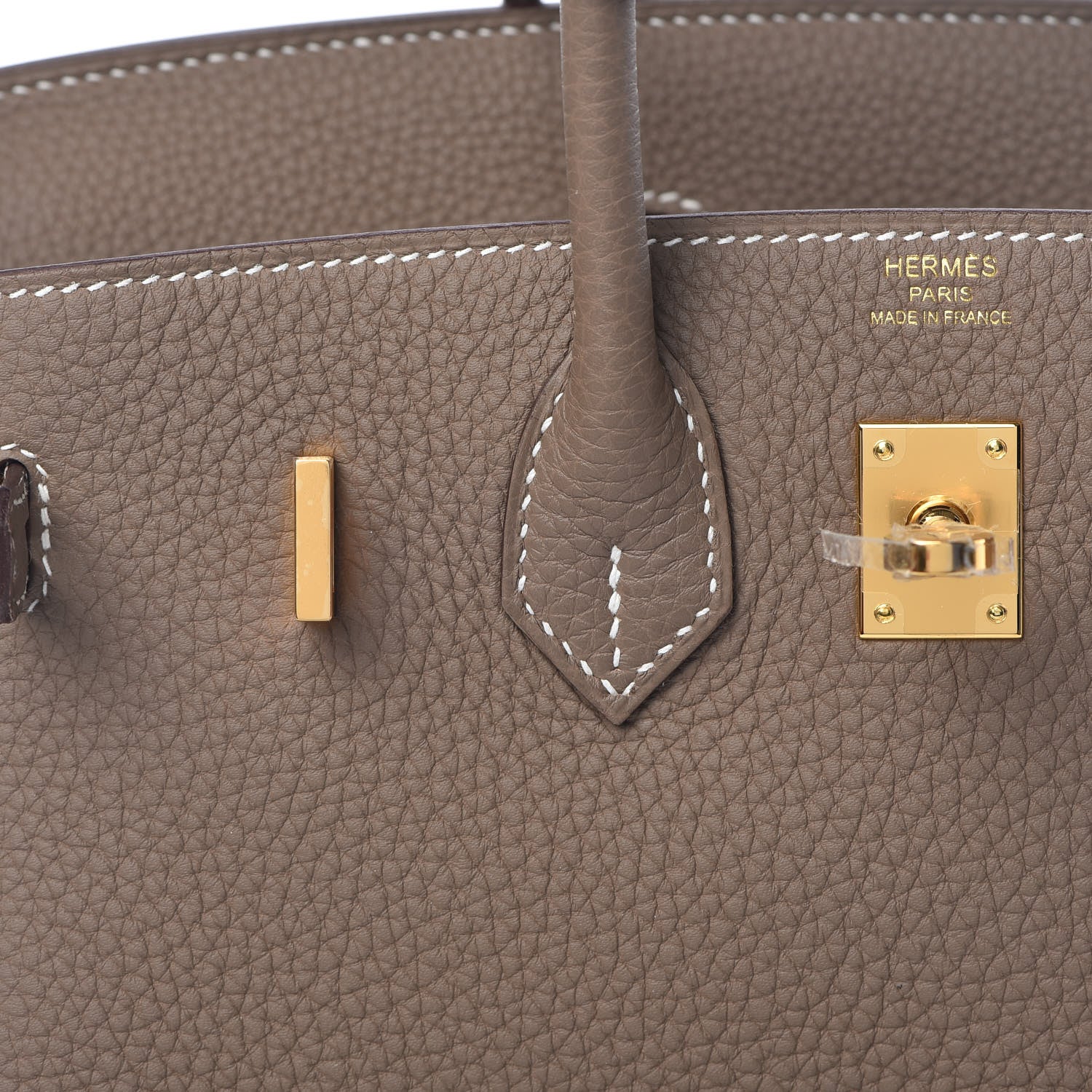 Hermes Togo Birkin 25 Etoupe 24 of 37