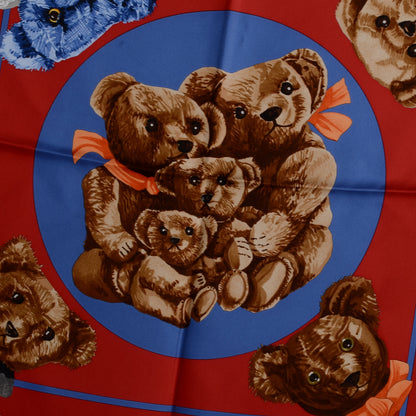 Hermes Silk Confidents Des Coeurs Scarf 90 1 of 5