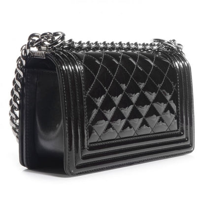 Chanel Patent Small Boy Flap Black 3 of 9