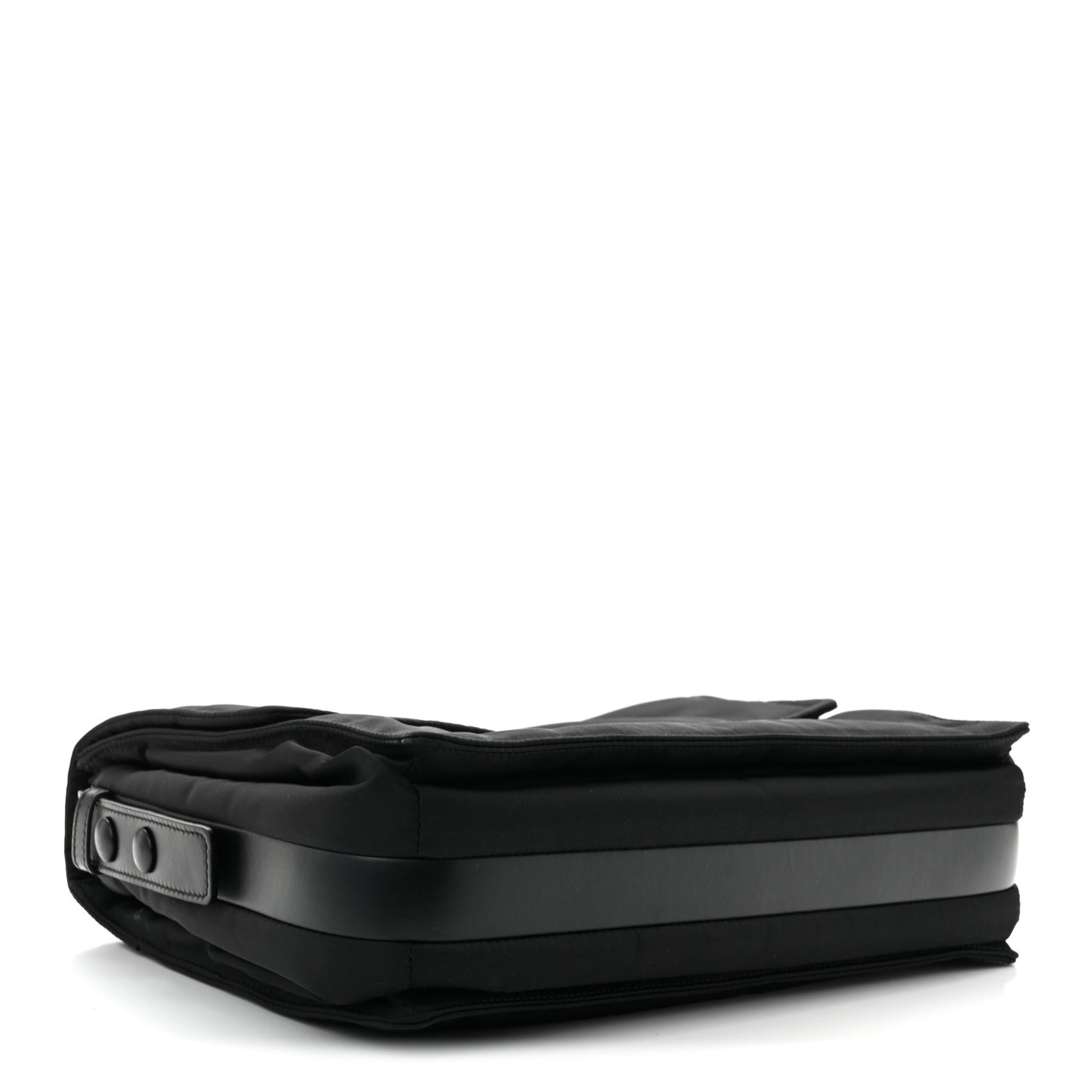Re-Nylon Padded Medium Traveller Black