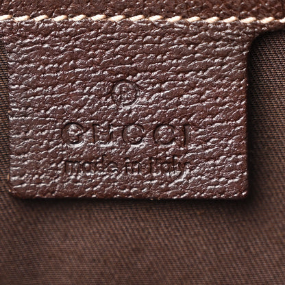 Gucci Monogram Small Charmy Tote Dark Brown 6 of 14
