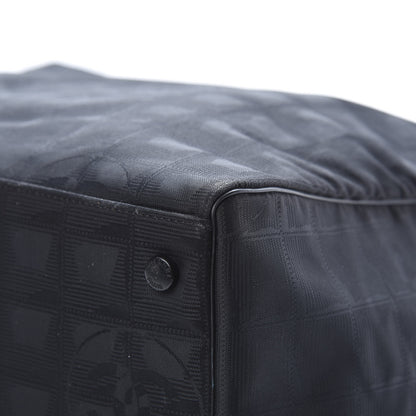 Chanel Nylon Travel Duffle Black 10 of 14