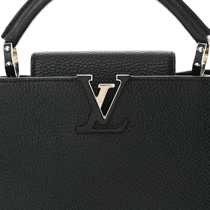 Louis Vuitton Taurillon Capucines BB Black 8 of 13