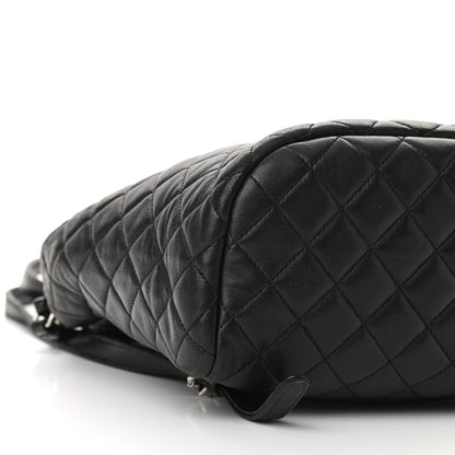Chanel Lambskin Quilted Small Urban Spirit Backpack Black 9 of 10