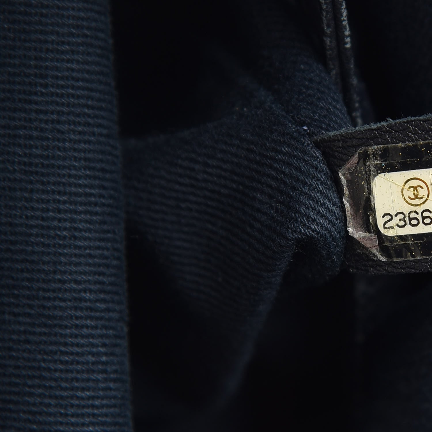 Chanel Woven Straw Raffia Large Deauville Backpack White Navy 8 of 11