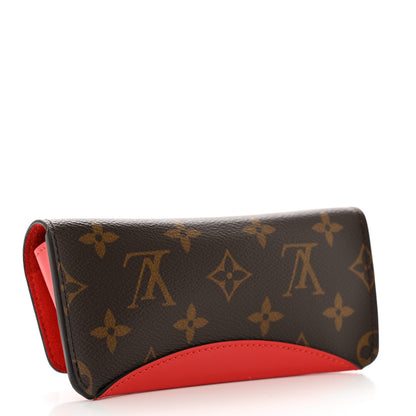 Louis Vuitton Monogram Woody Sunglass Case Rouge 3 of 8