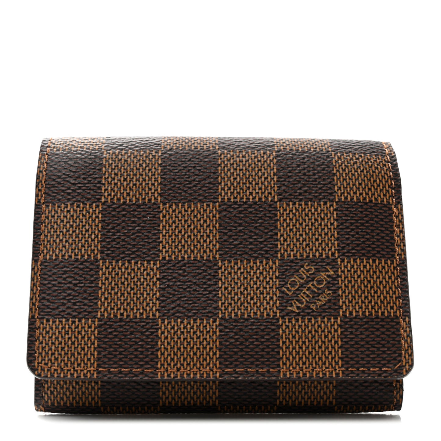 Damier Ebene Business Card Holder