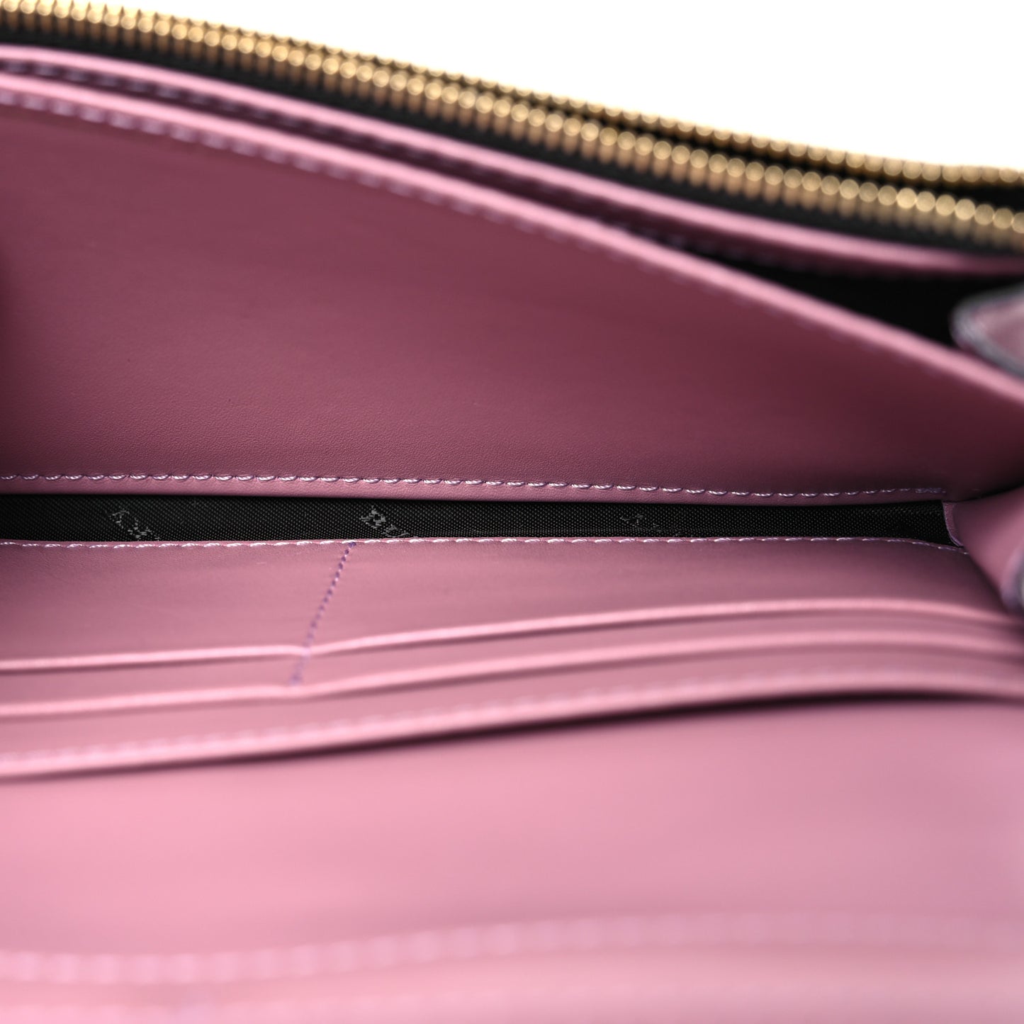 Signature Grain Porter Continental Wallet Pink Heather