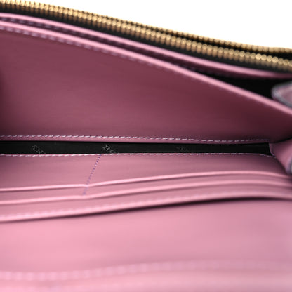 Burberry Signature Grain Porter Continental Wallet Pink Heather 5 of 16