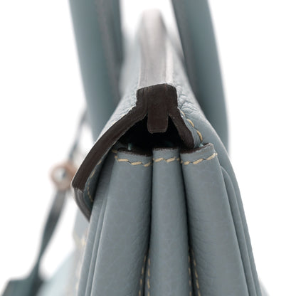 Hermes Togo Birkin 35 Bleu Lin 14 of 15
