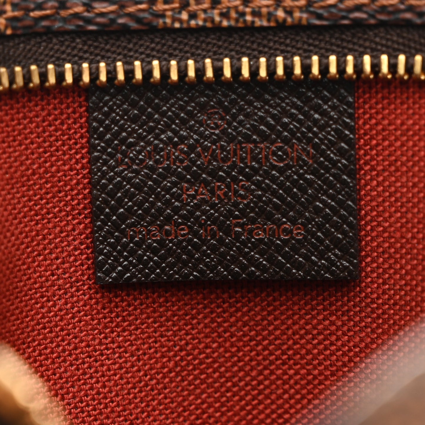 Damier Ebene Trousse Make Up Bag Pochette