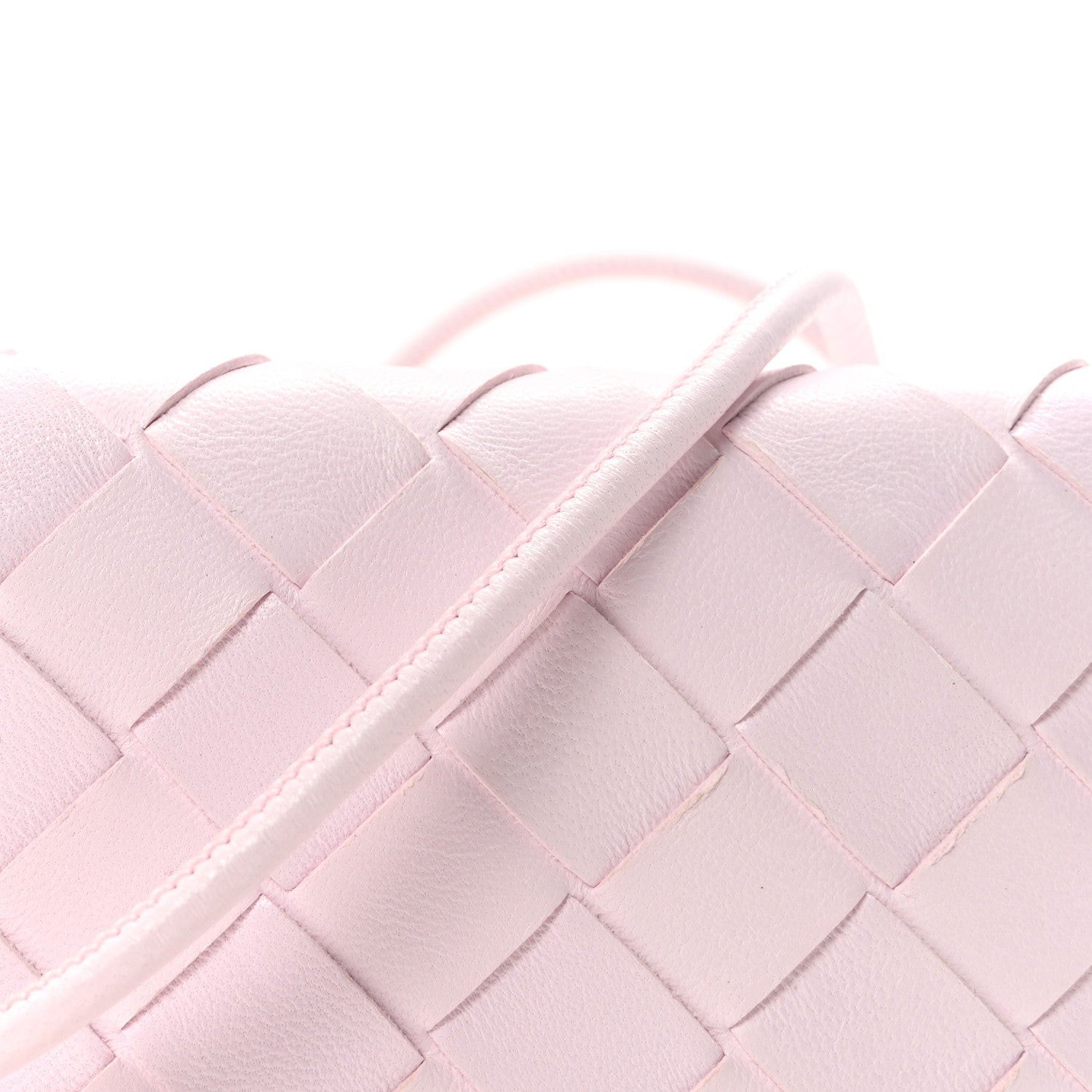 Bottega Veneta Nappa Intrecciato Card Case On Strap Bliss 7 of 9
